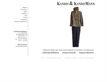 Tablet Screenshot of kandis-kandismann.de